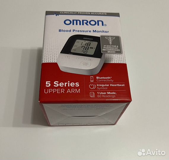 Беспроводной тонометр Omron BP7250