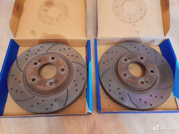 Тормозные диски киа спортейдж 3 передний привод