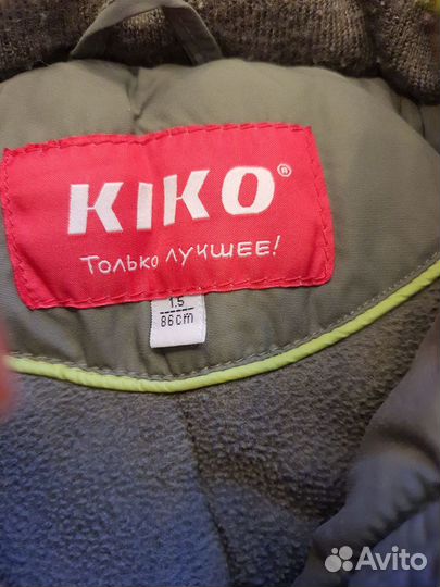 Зимний костюм kiko и шапка шлем