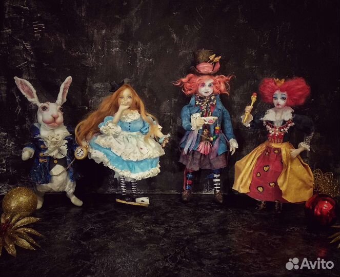 Ватная елочная игрушка Шляпник