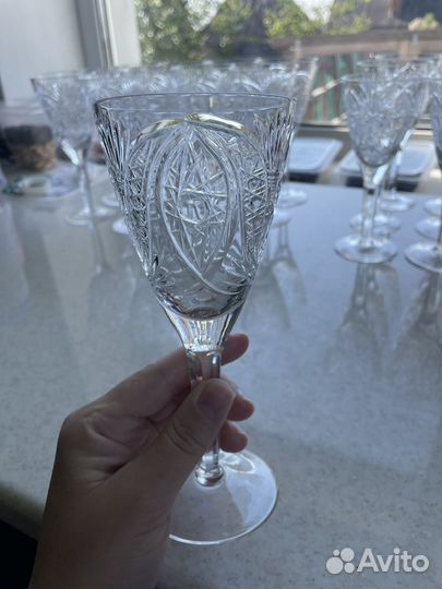 Хрустальные фужеры