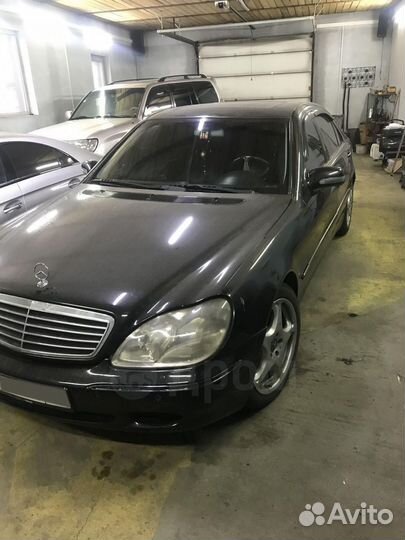 Mercedes-Benz S-класс 5.0 AT, 1999, 400 000 км