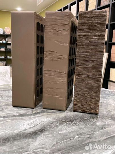 Кирпич лицевой коричневый скала жкз 1нф