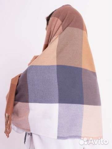 Шарфы и палантины в клетку