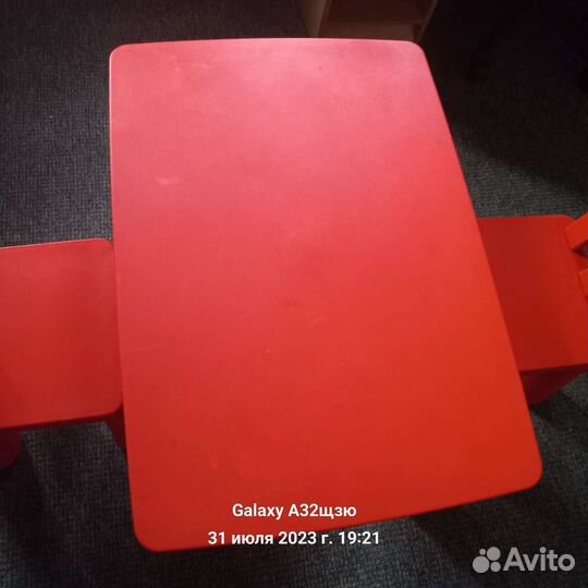 Детский столик и стульчики IKEA