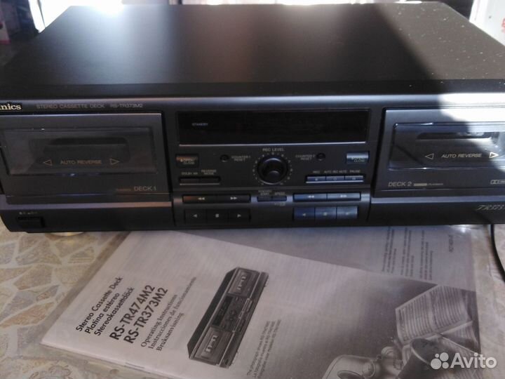 Дека кассетная Technics rs-tr373m2