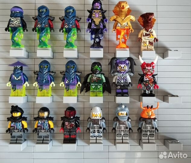 Lego ninjago минифигурки