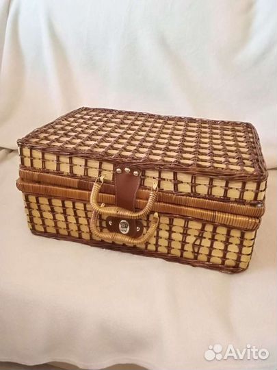 Корзина плетеная для пикника