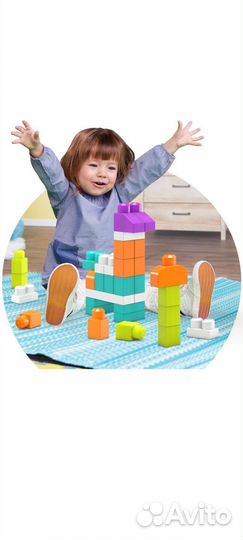 Конструктор крупный mega bloks