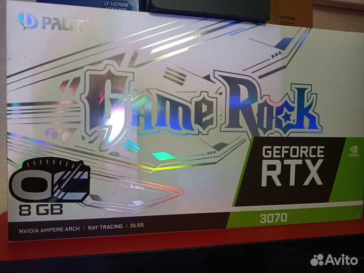 Видеокарта Palit RTX 3070 GameRock