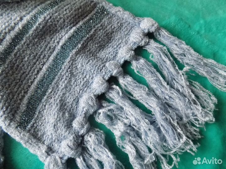 Новая шапка с шарфом