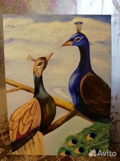 Картина маслом на холсте 