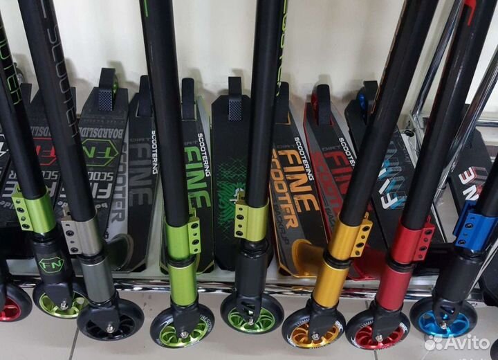 Самокат трюковый для начинающих