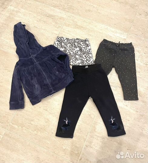 Пакет вещей для девочки 74