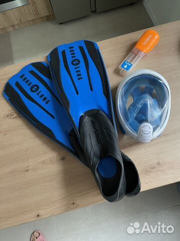 Ласты и маска для плавания Decathlon