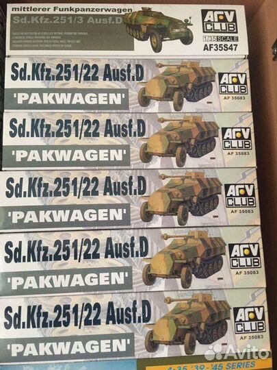 AFV Club, meng, Thunder Models и RFM