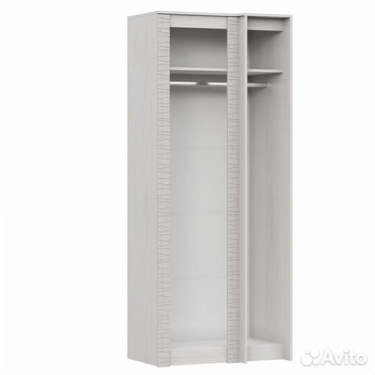 Шкаф угловой прямой Гамма 20 серия 4 ясень анкор светлый/сандал светлый