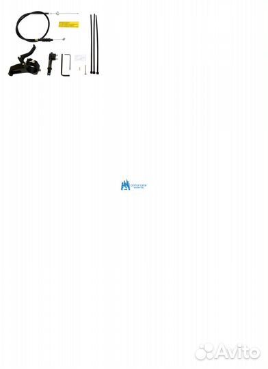 Универсальный левый газ на снегоход (Арт.5353 ) (п