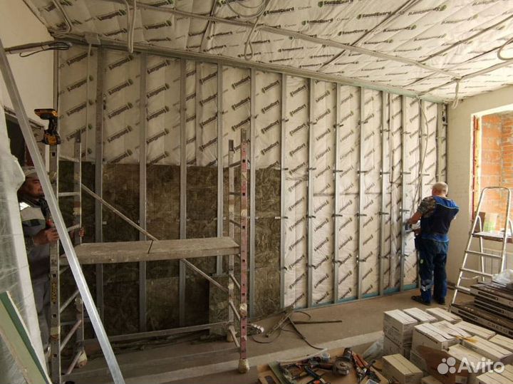 Шумоизоляция квартир с гарантией