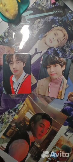 Карты BTS jin джин