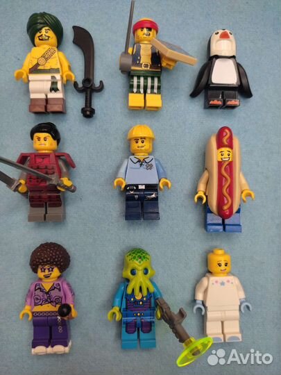 Lego Series минифигурки 39шт. Лот №1
