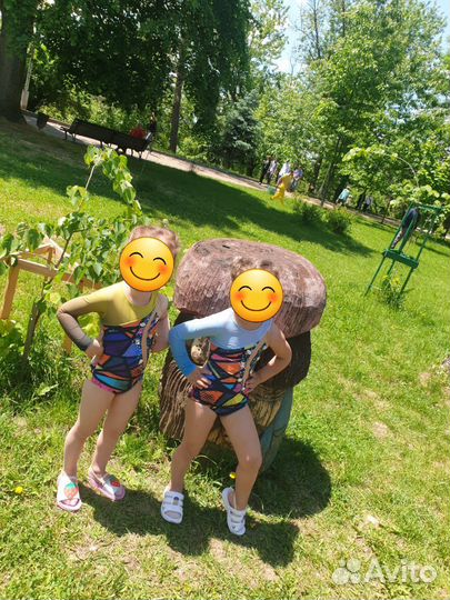 Купальник гимнастический для выступлений 3-4 года