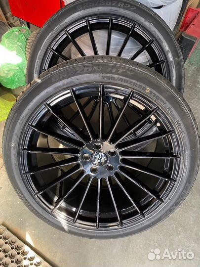 Колёса в сборе R22 для Mercedes GLE V167, BMW X7