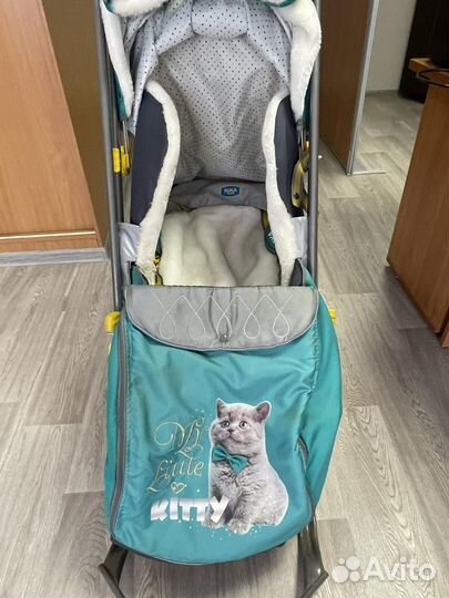 Детские зимние санки