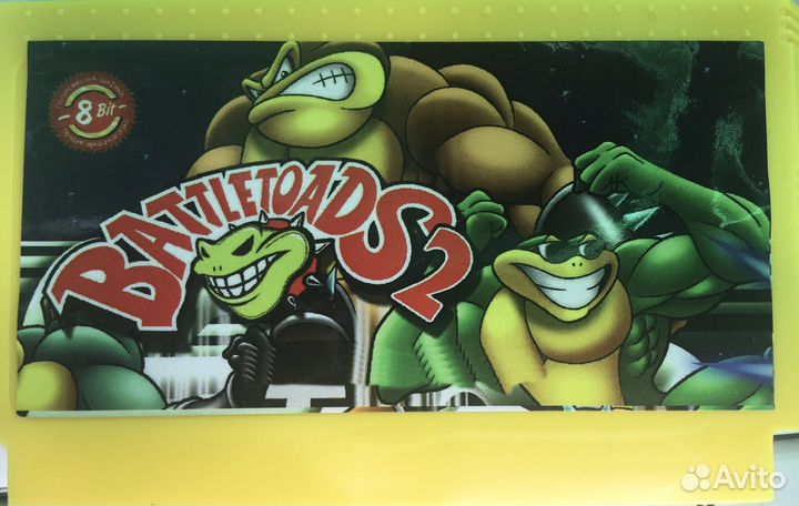 Картридж боевые жабы(первая часть)