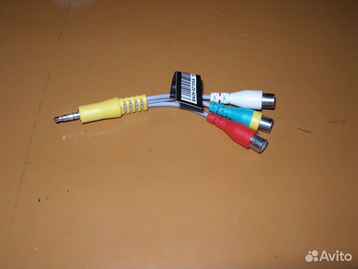 Переходник 3.5Jack/3хRCA