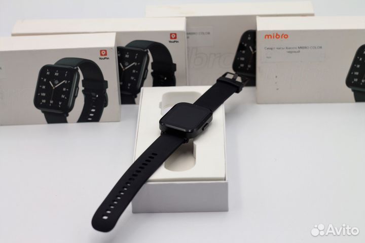 Смарт часы Xiaomi mibro color черный