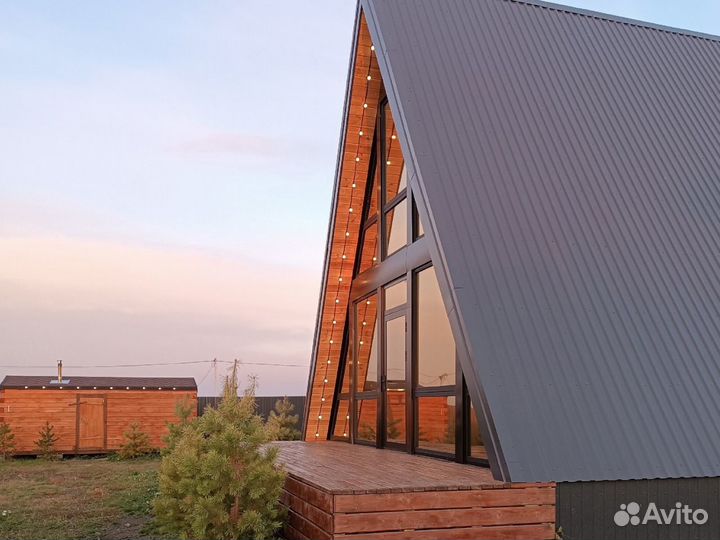 Каркасный дом а фрейм