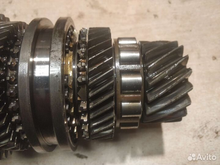 Вторичный вал в сборе на МКПП Chevrolet lacetti