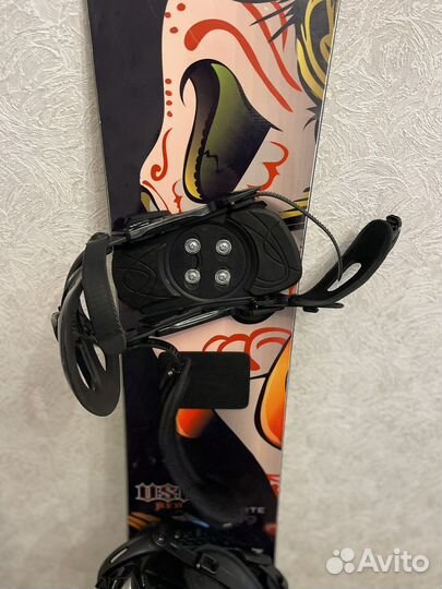 Сноуборт + ботинки + крепления