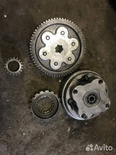 Разбор/Запчасти. Двигатель 110cc Альфа-Дельта(139f