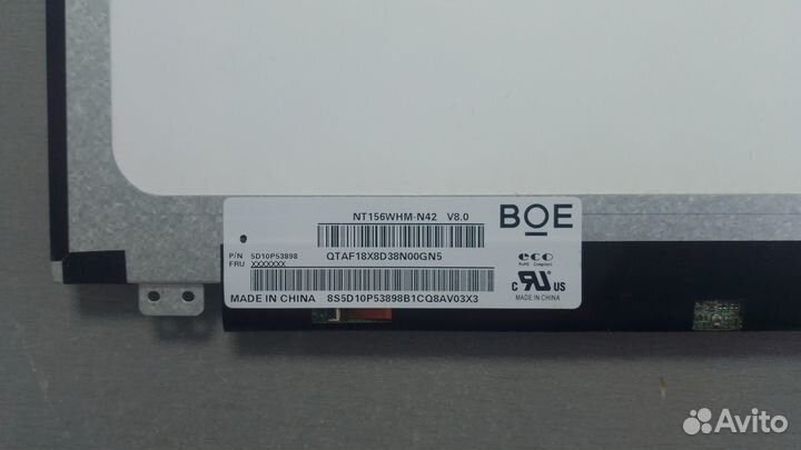 Матрица NT156WHM-N42 v8.0 матовая, для ноутбука