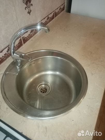 Мойка кран столешница 120 см
