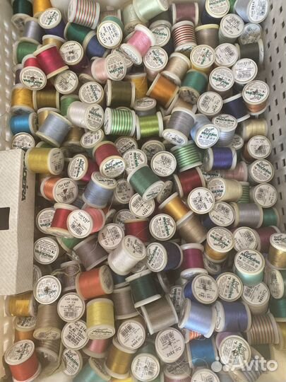 Нитки для машинной вышивки