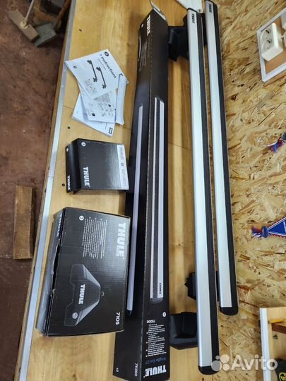 Багажник thule на skoda octavia a7