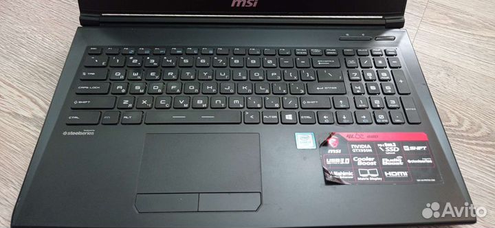 Ноутбук MSI GL62 6QD