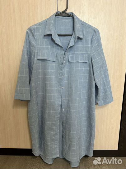 Платье рубашка 42 44