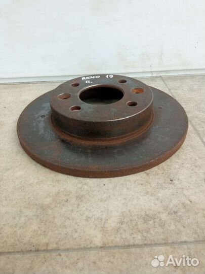 Диск тормозной передний Renault 19 2