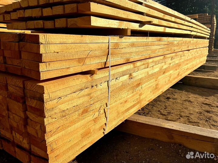 Брус обрезной 100х100х6000мм