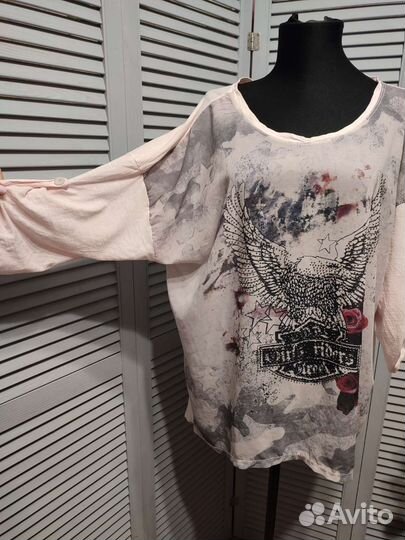 Кофта женская Италия оверсайз 48-52