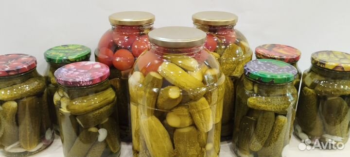 Домашние ягоды и соленья