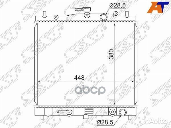 Радиатор K12 NS0001K12 Sat
