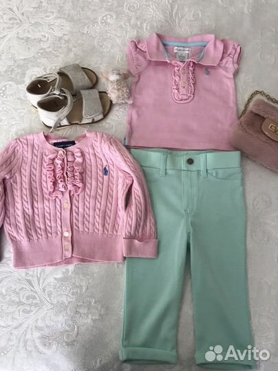 Брендовые вещи для девочки 6/18 мес