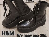 Женские ботинки ботинки осении Н&M 38р