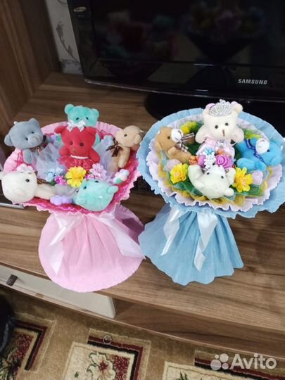 Букеты подарочные для девочек