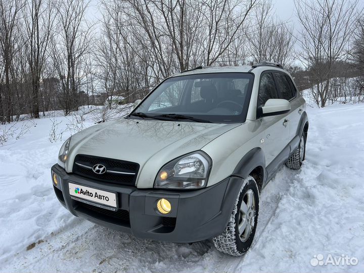 Hyundai Tucson 2.0 МТ, 2007, 125 000 км